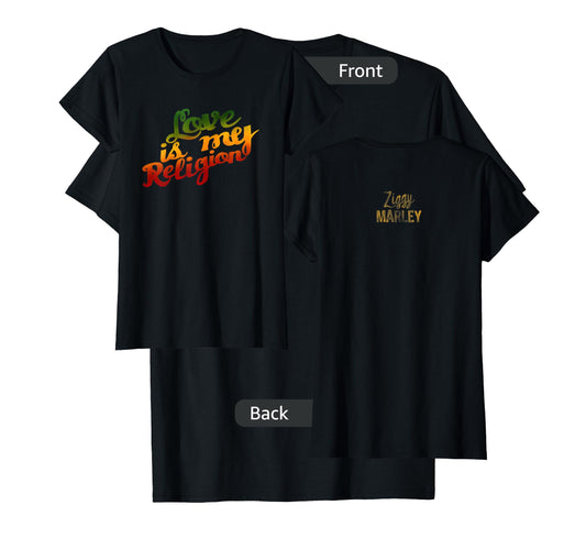 Ziggy Marley - Official Merchandise - Love Is My Religion T-Shirt