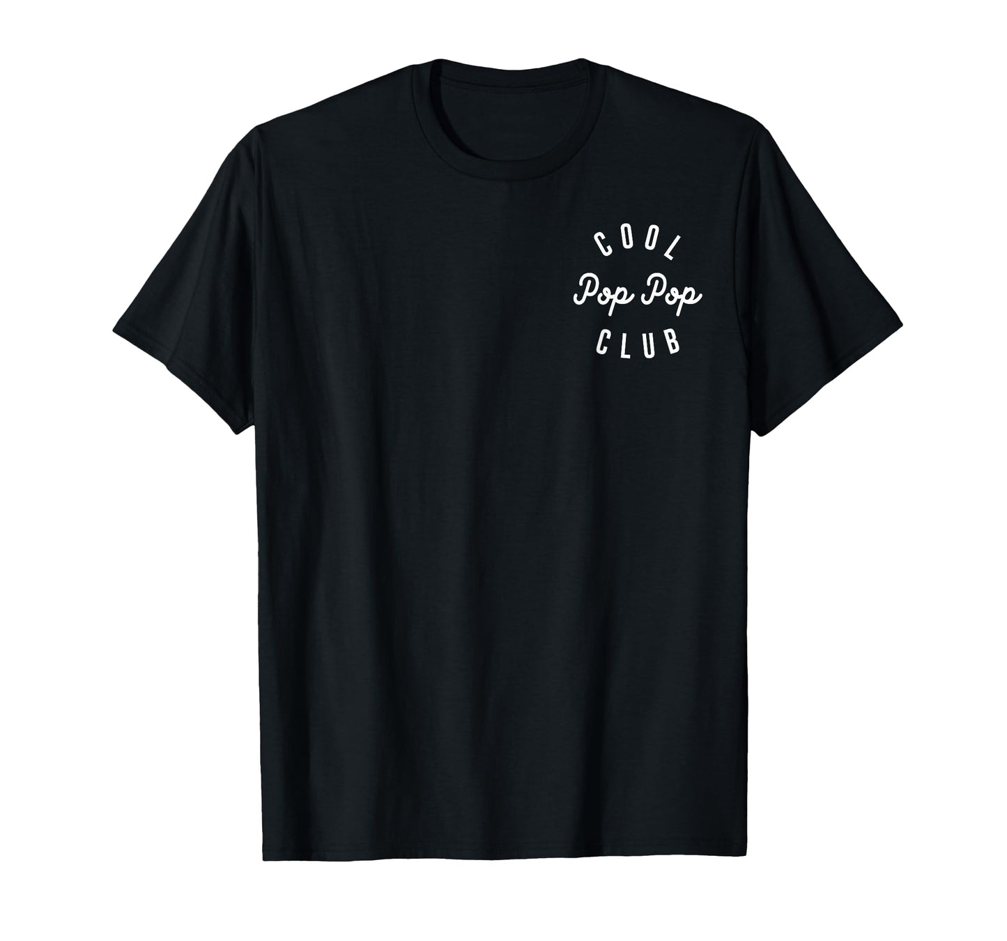 Mens Cool Pop Pop Club, Funny Father's Day Best Grandpa T-Shirt
