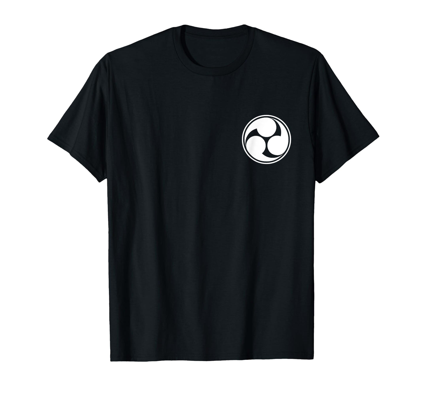 Mitsu Tomoe Japanese trinity symbol martial arts meditation T-Shirt