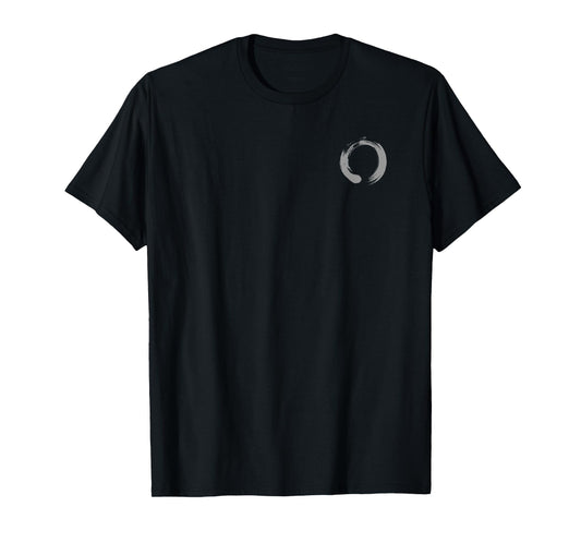 Japanese Calligraphy Zen Symbol Yoga Tshirt T-Shirt