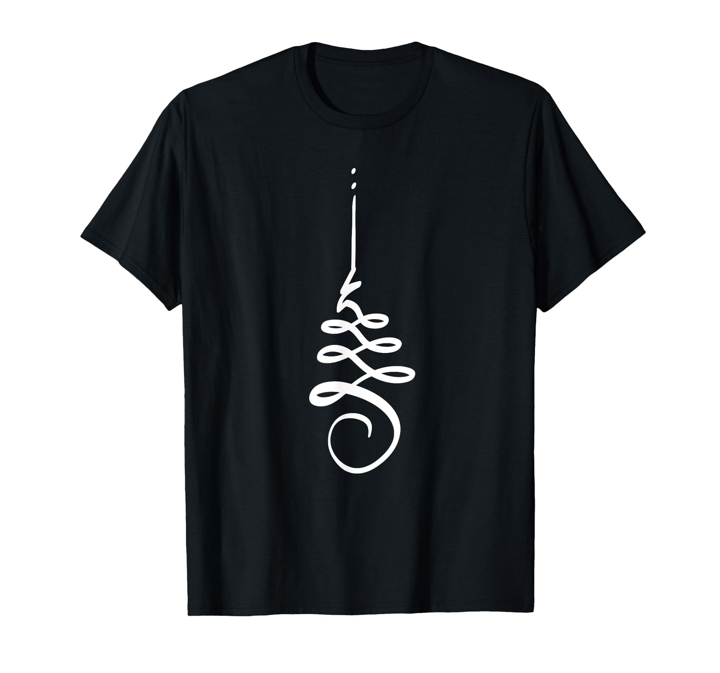Unalome Spiral T-Shirt T-Shirt
