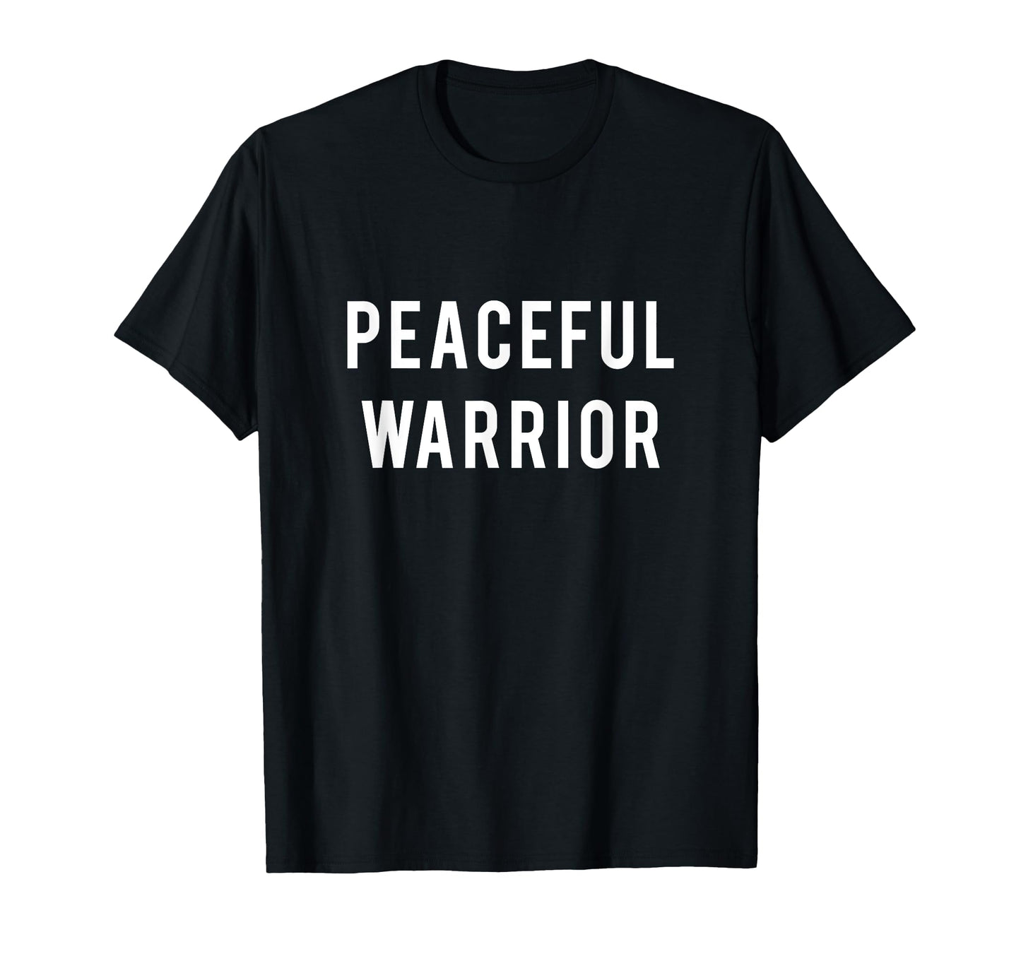 Yoga Peaceful Warrior T-Shirt T-Shirt