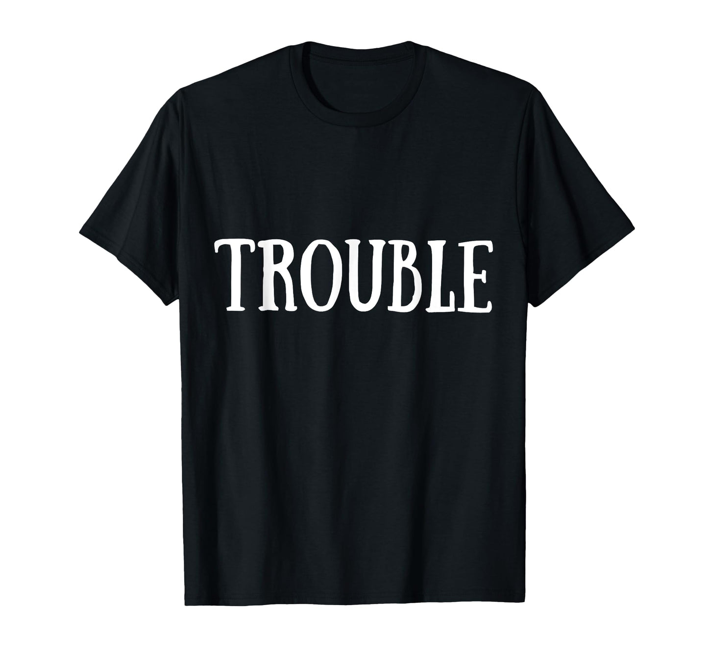 Vintage Trouble Couple Matching Valentine Day Women Men Tee T-Shirt