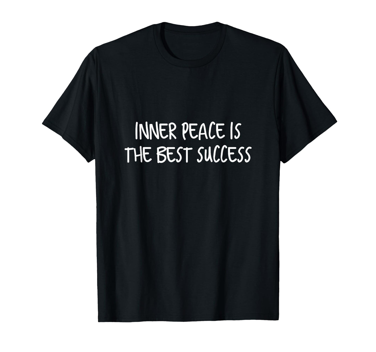 Inspirational Yoga T-Shirt Gift Inner Peace Meditation Tee T-Shirt