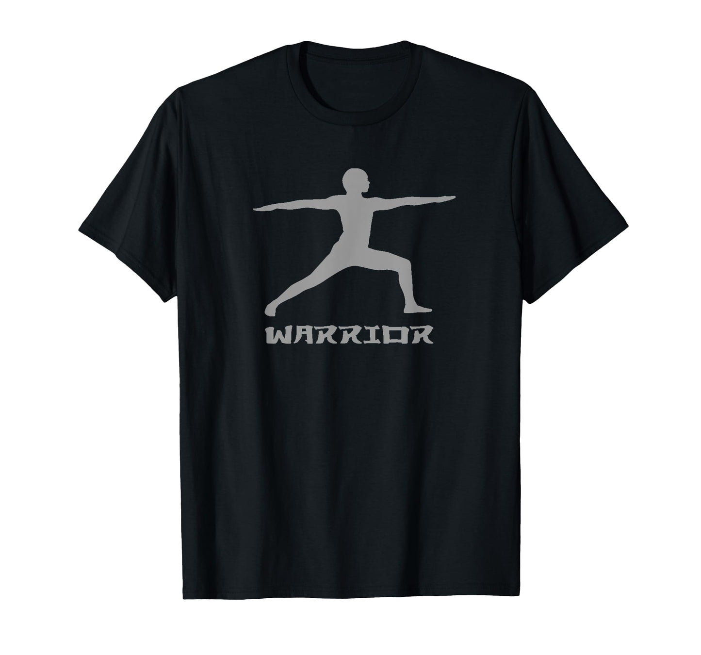 Warrior II Pose Yoga Tee Shirt