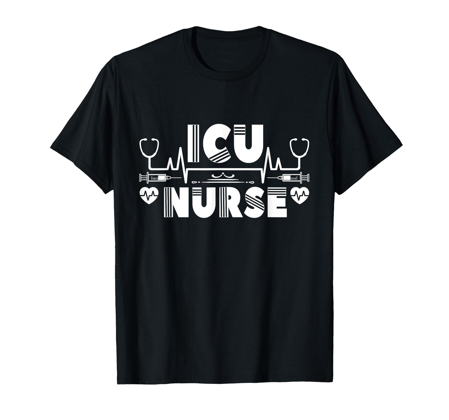 Icu Nurse Hospital Intensive Care Ice Nursing T-Shirt