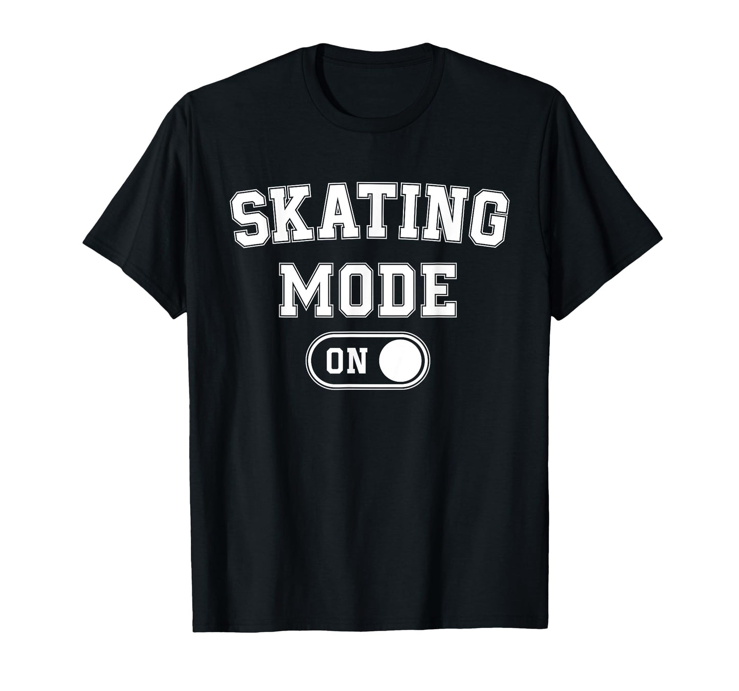 Skating Mode On Funny Skater Gift Roller Trick Master Coach T-Shirt