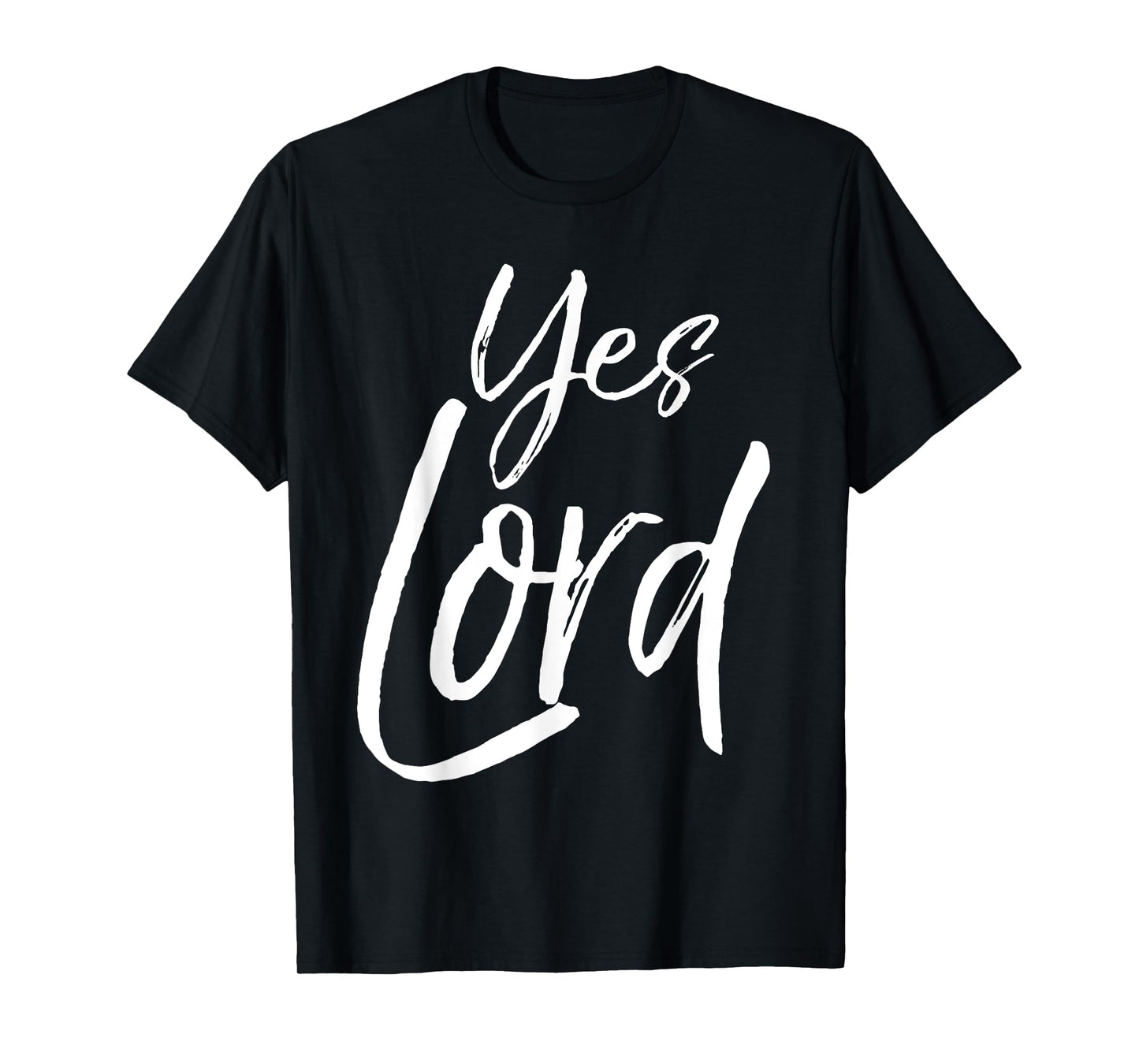 Yes Lord Shirt Vintage Amen Bold Cool Christian Tee T-Shirt