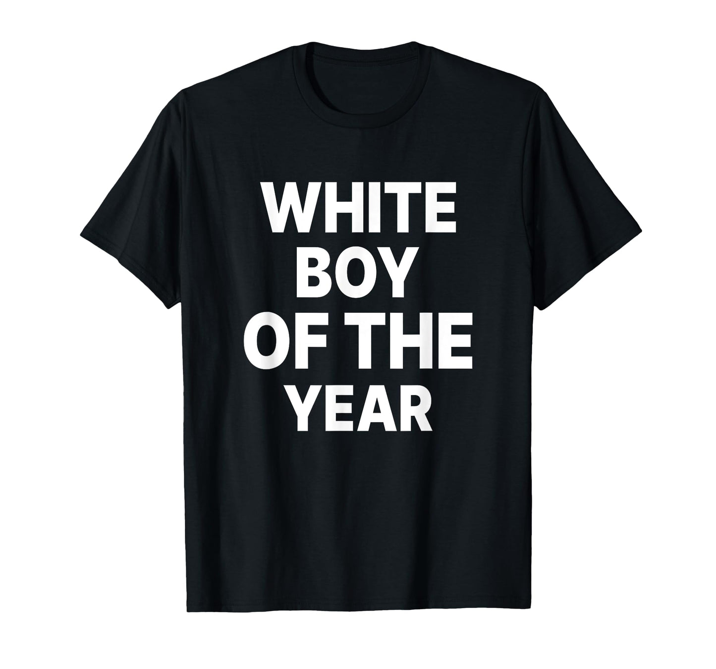 White Boy Of The Year Funny T-Shirt