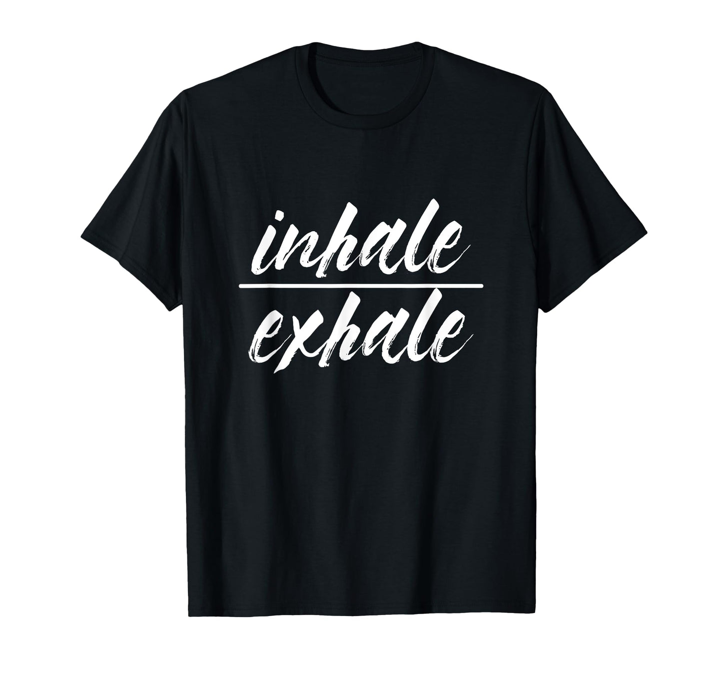 Inhale Exhale Yoga Sports Exercise Health Meditation T-Shirt