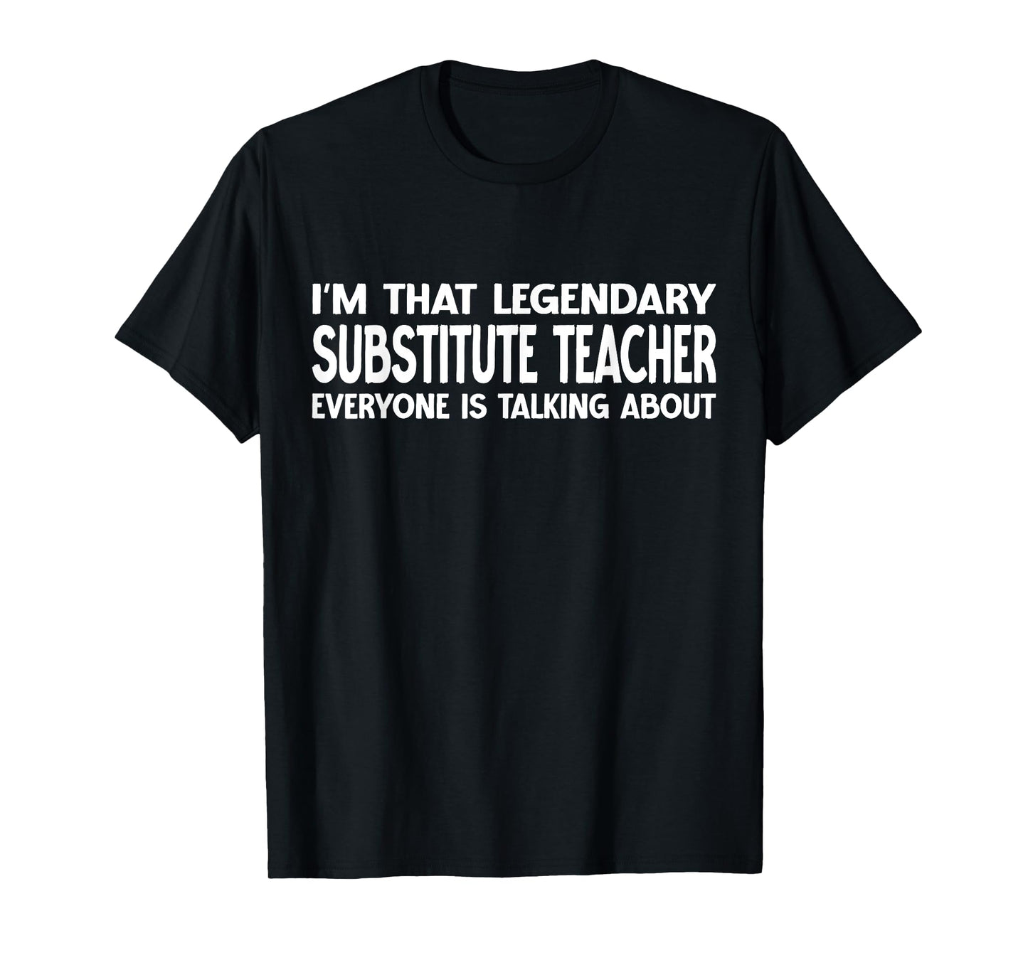 Substitute Teacher Job Title Employee Substitute Teacher T-Shirt