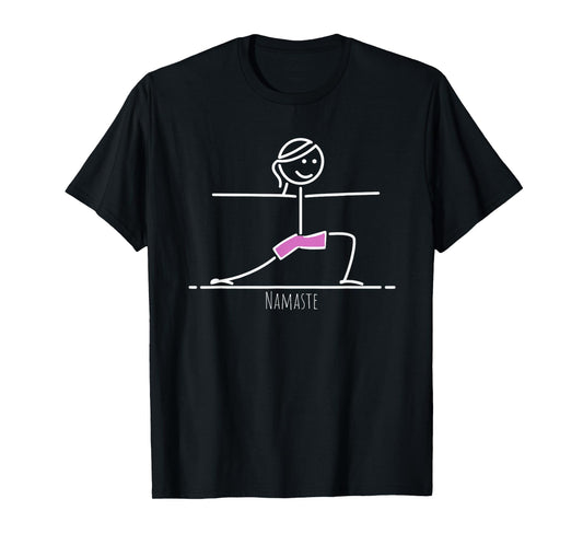 Namaste meditation clothing Funny Yoga T-Shirt