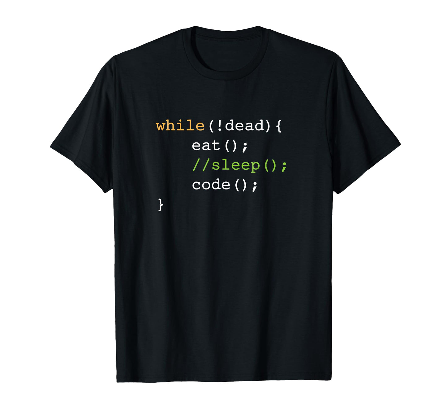 Funny Computer Science Programmer Eat Sleep Code T-Shirt T-Shirt