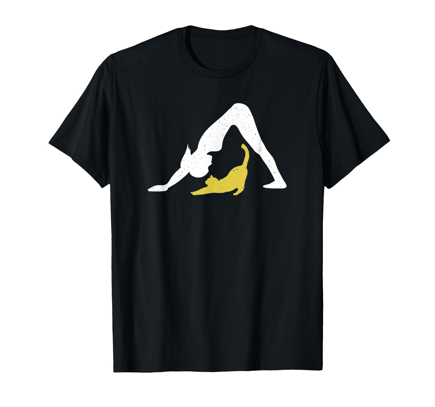 Cat Yoga Downward Dog Pose w Downward Cat T Shirt T-Shirt