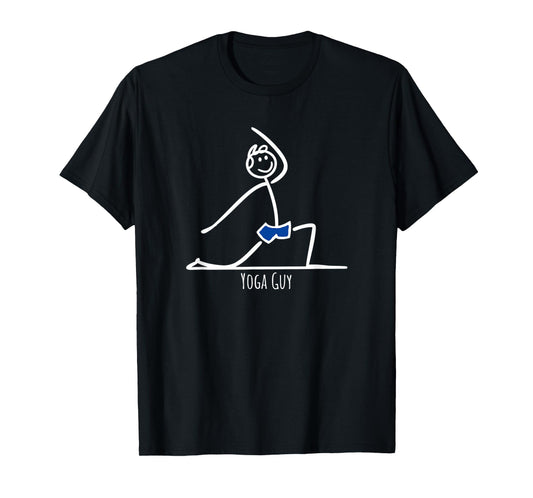 Yoga Guy Namaste meditation clothing Funny Yoga T-Shirt