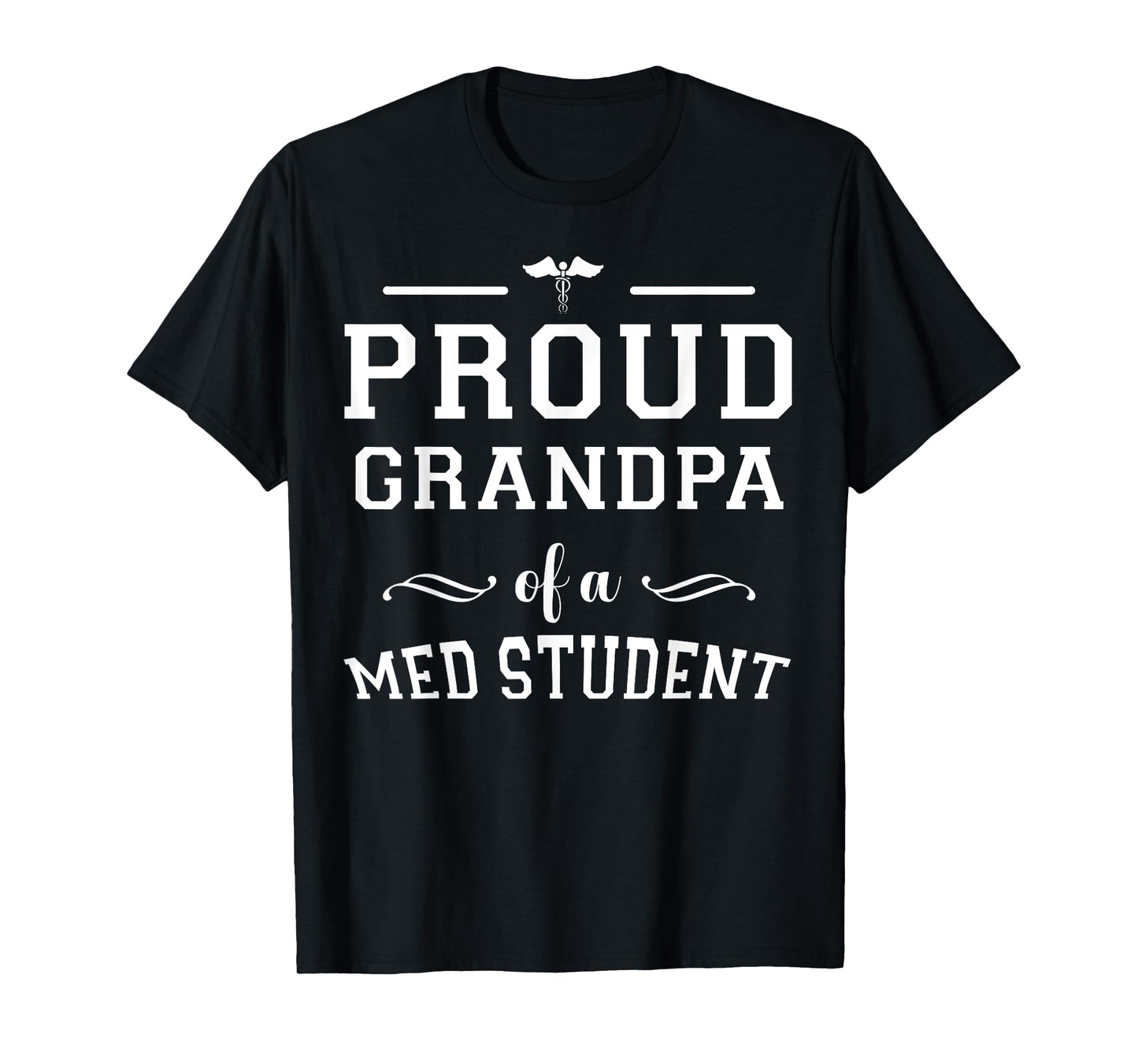 Proud Grandpa of Medical Student Grad Class of 2026 Family T-Shirt