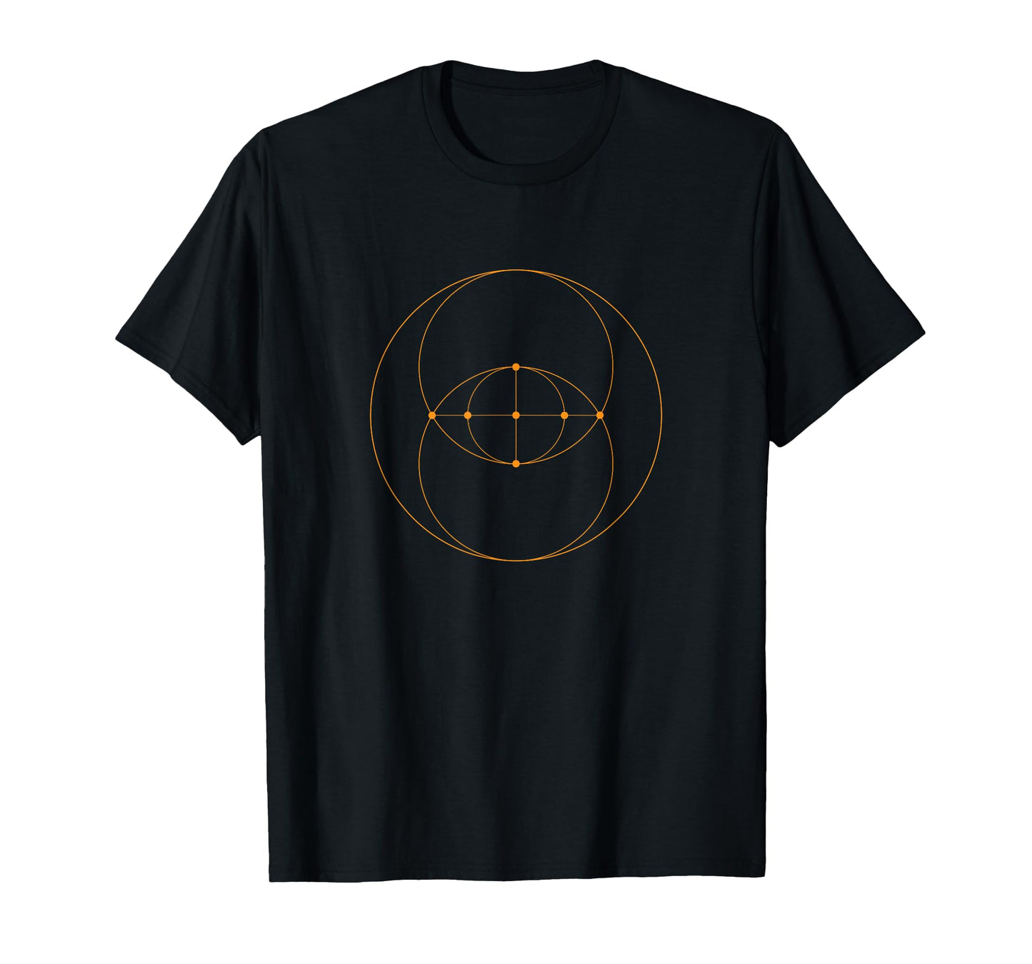 Sacred Geometry - The Vesica Piscis Eye Graphic T-Shirt