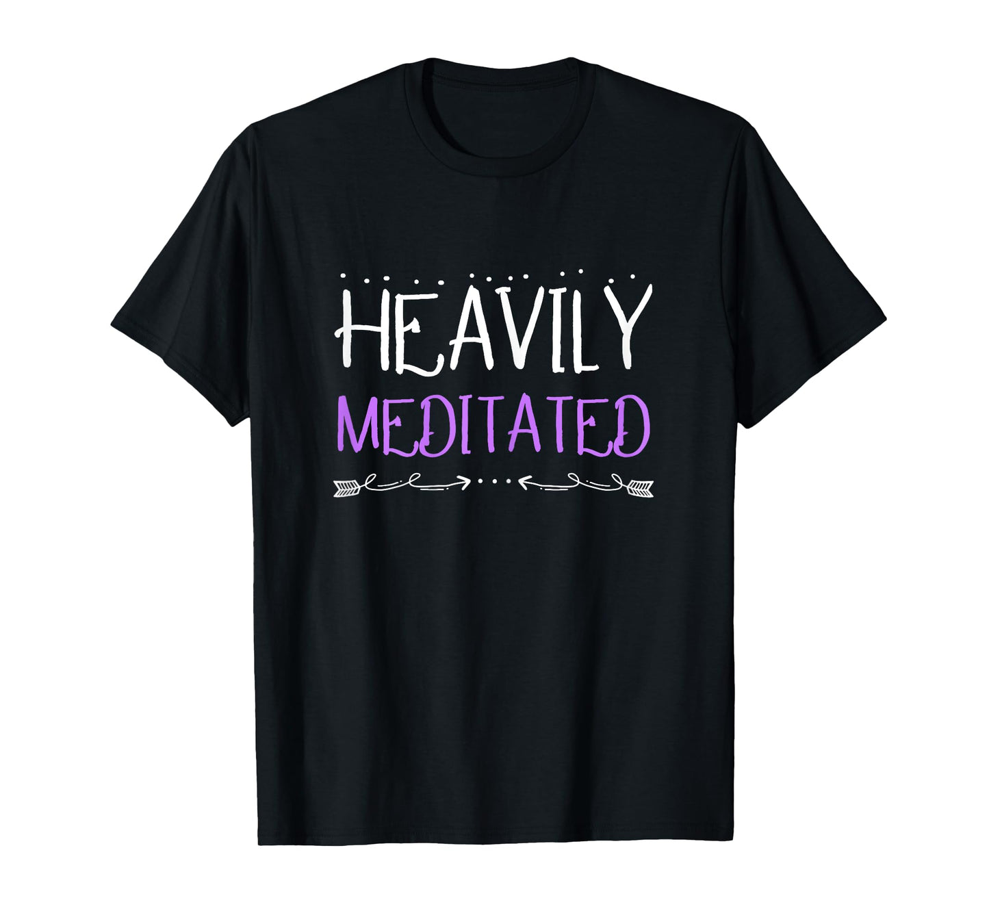 Heavily Meditated TShirt Relax Yoga Meditation T-Shirt