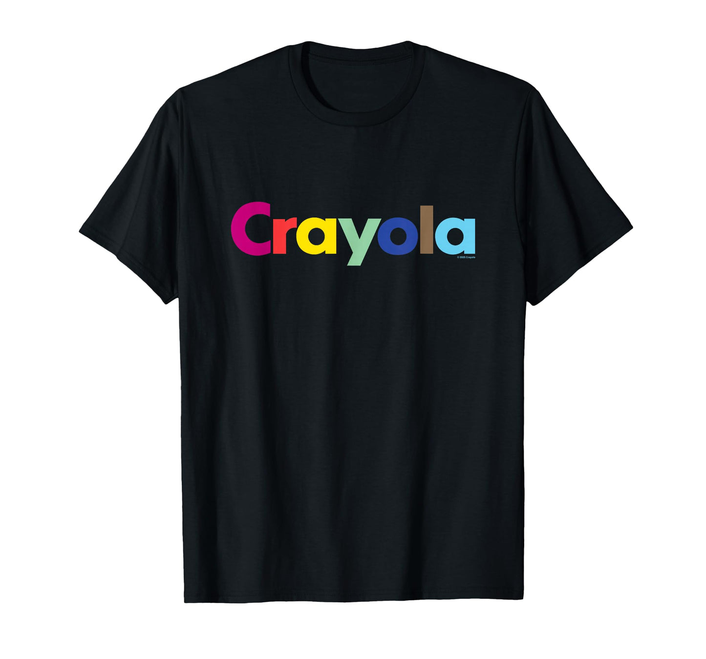 Crayola 2025 Limited Edition Multicolor Letters Logo T-Shirt