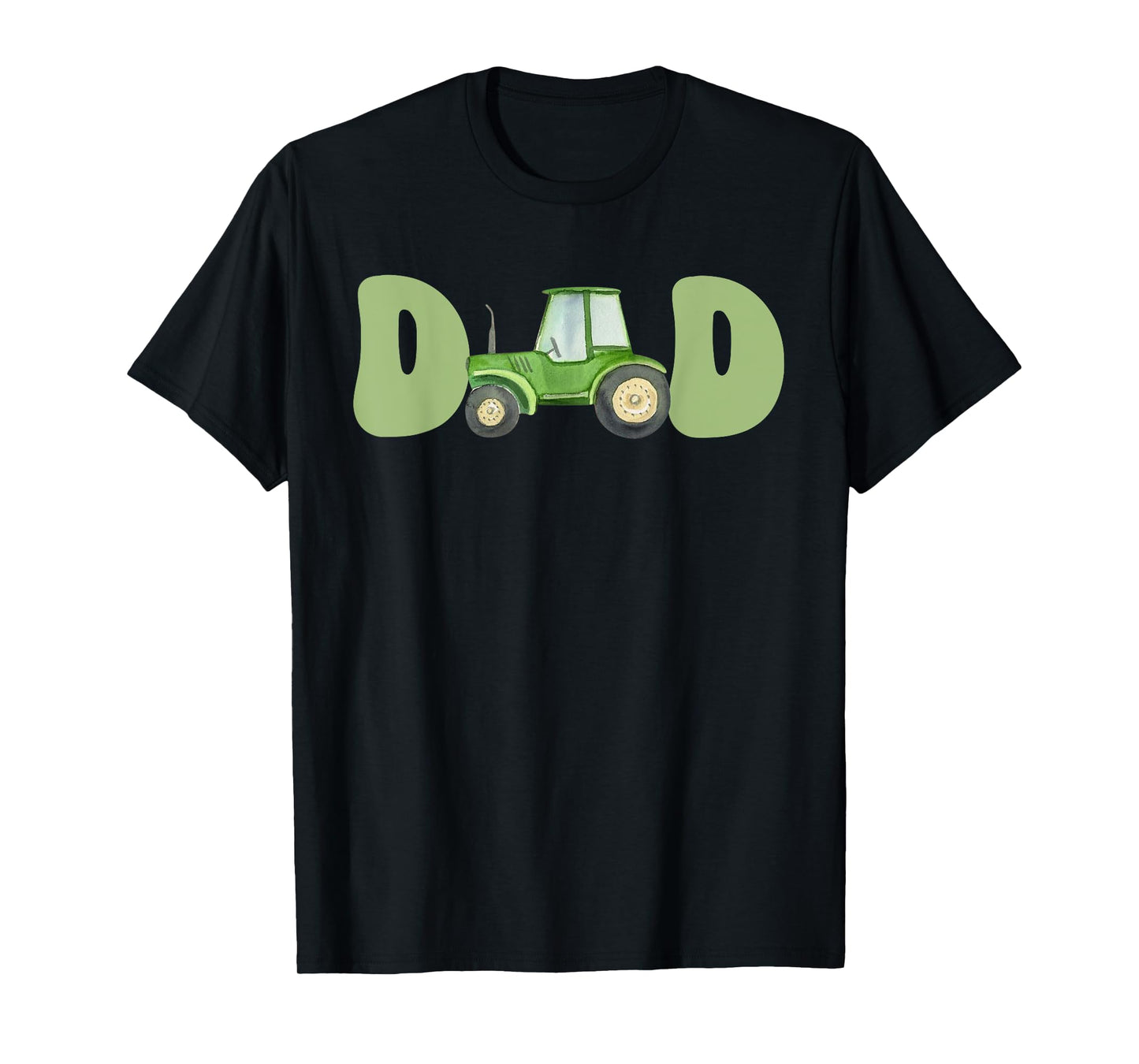 Dad of The Birthday Boy Tractors Farm Trucks Farmer Family T-Shirt