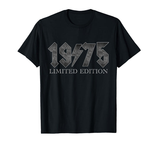 Vintage 1975 Classic Rock 50 Years Old Men 50th Birthday T-Shirt
