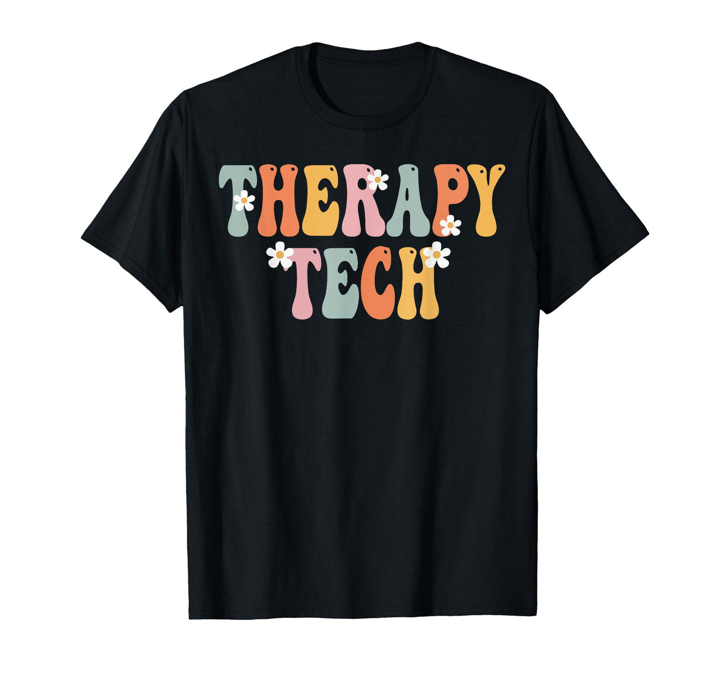 Therapy Tech Week Groovy Appreciation Day For Women For Work T-Shirt