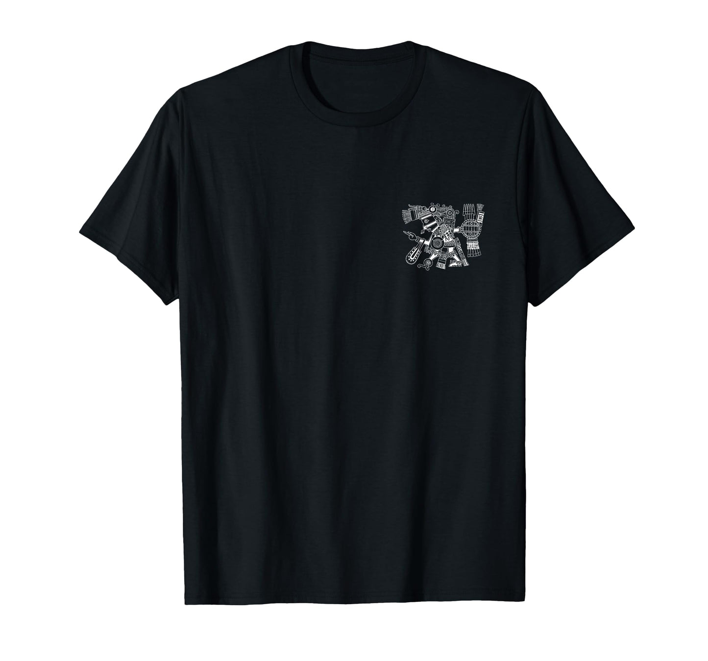 Maya patron deity Tezcatlipoca warrior Aztec Indians Mexico T-Shirt