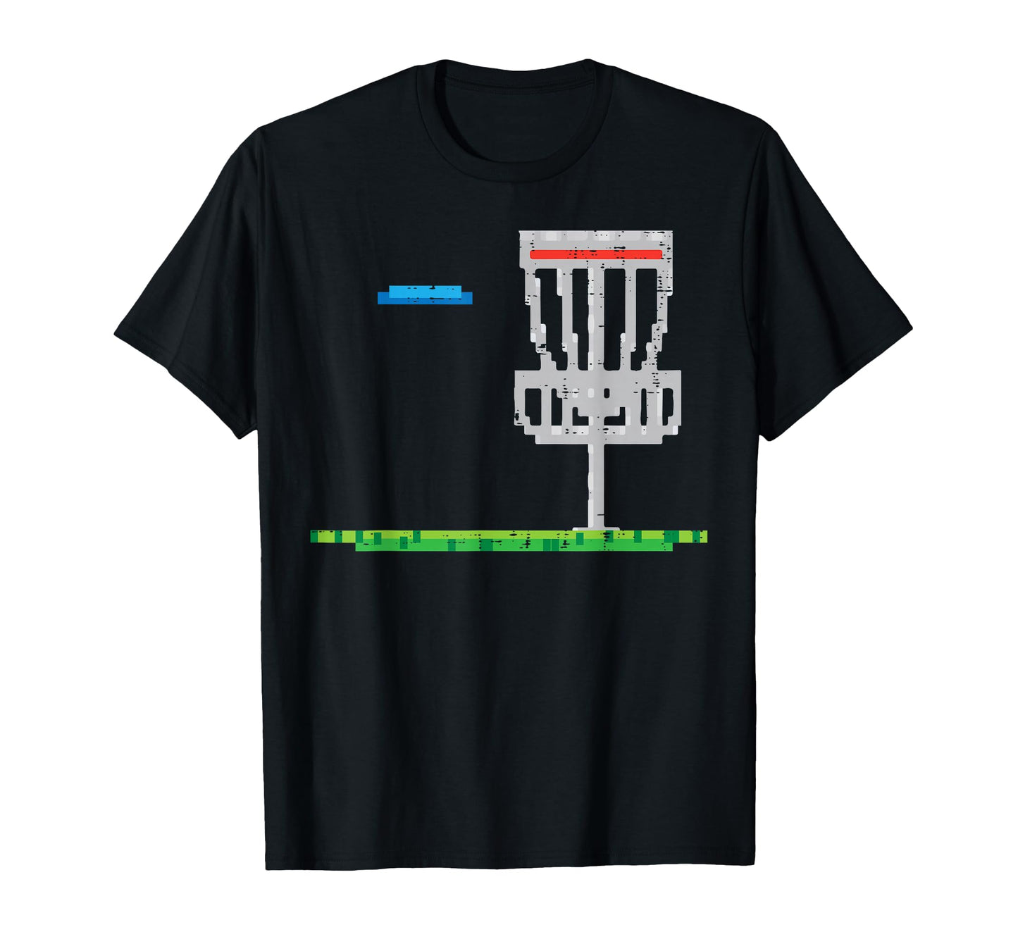 Pixel Disc Golf Frisbee Golfer Frolf Men Boys Kids Women T-Shirt