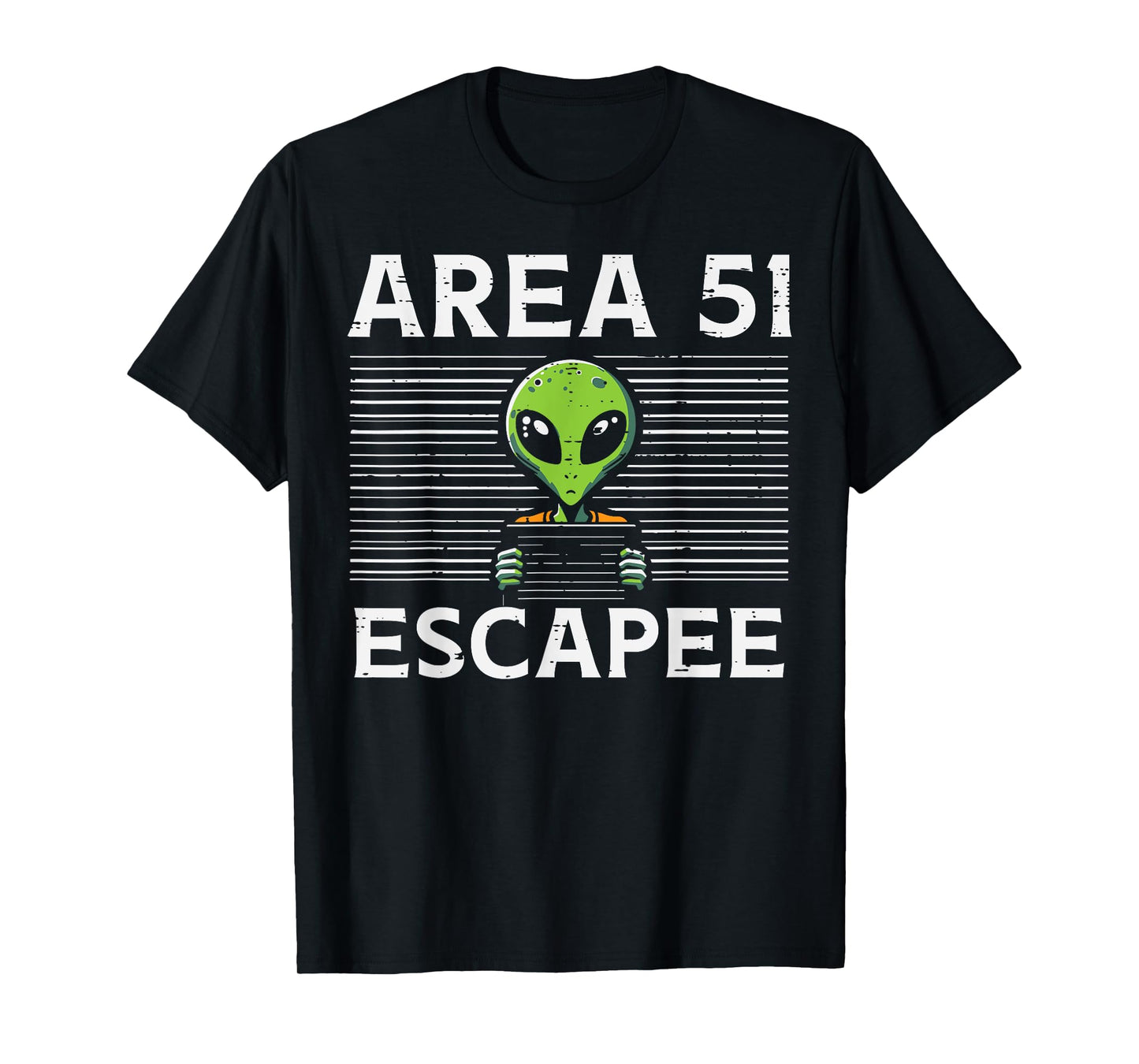 Alien Area 51 Escapee Funny Costume Ufo Men Boys Kids Women T-Shirt