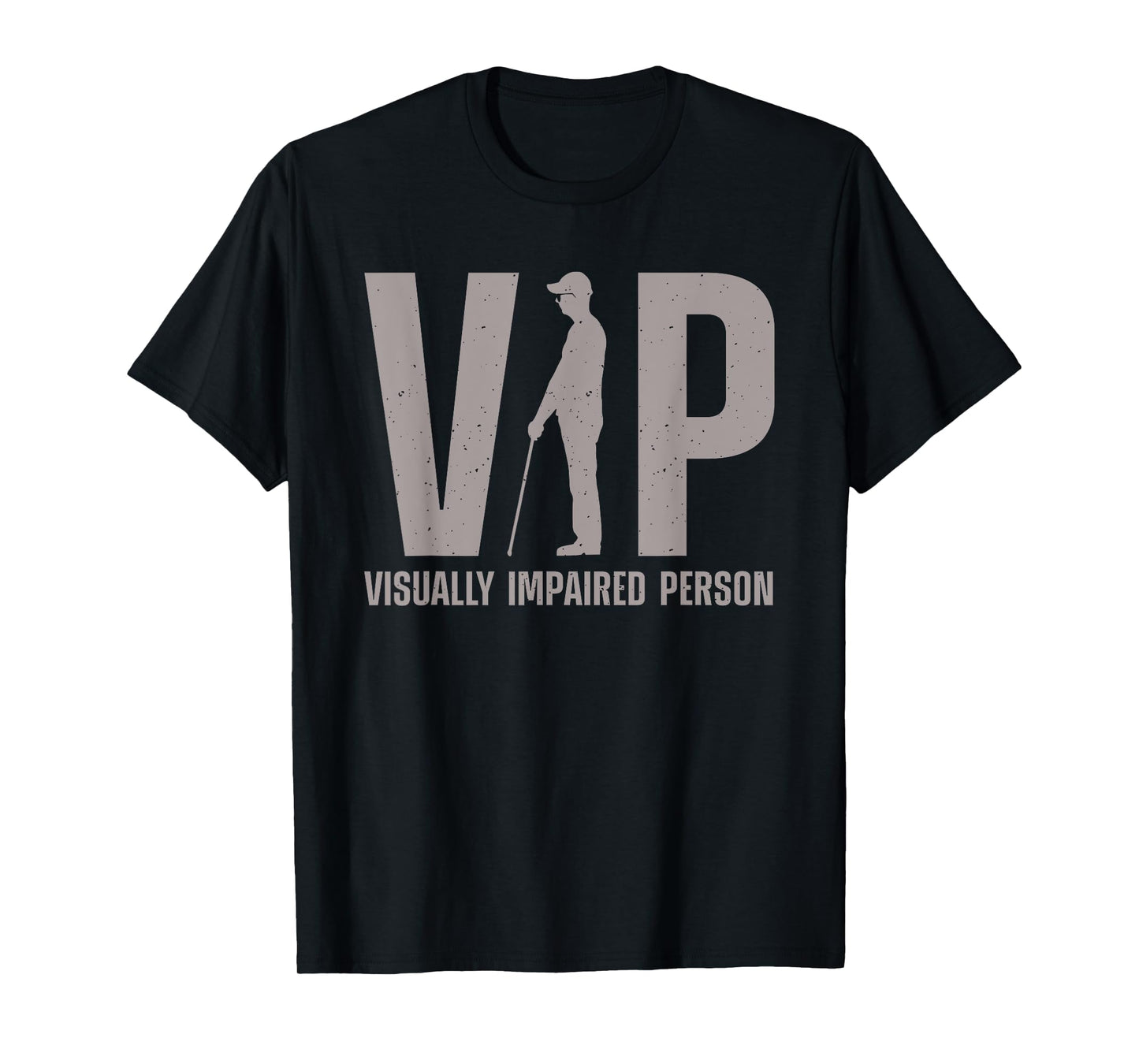 Visually Impaired Art for Men Women Blind Vision Impaired T-Shirt
