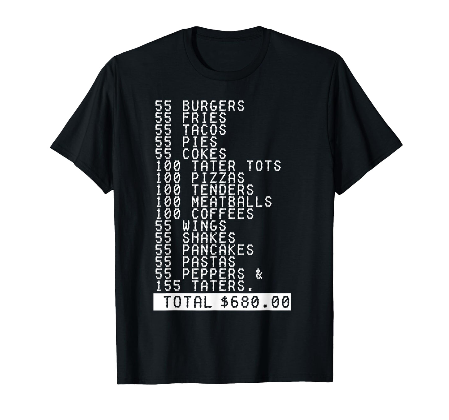55 Burgers 55 Fries I Think You Should Leave Funny T-Shirt