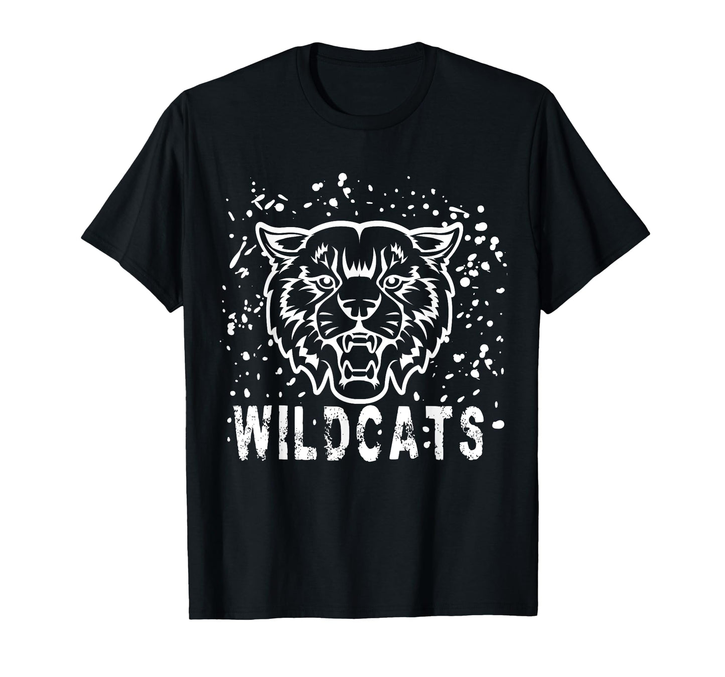 Wildcats Mascot School Sports Fan Team Spirit T-Shirt