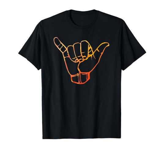Thank You Mahalo Hawaii Hand signal T-Shirt
