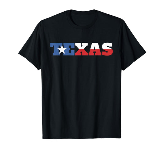 Texas Flag Gift Cool USA US Pride American State Proud Texas T-Shirt