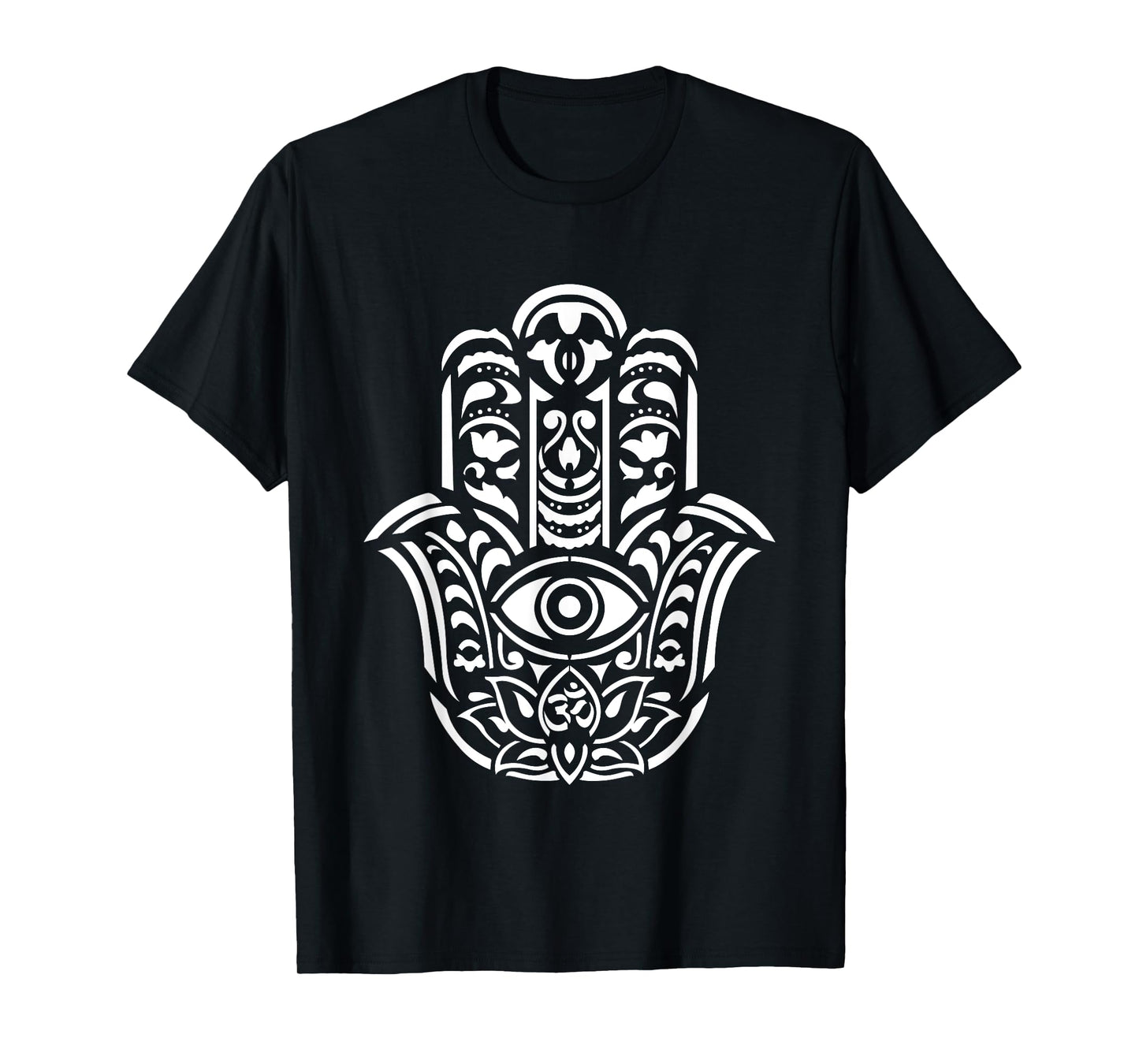 Yoga Spiritual Protection Hamsa Hand T-Shirt
