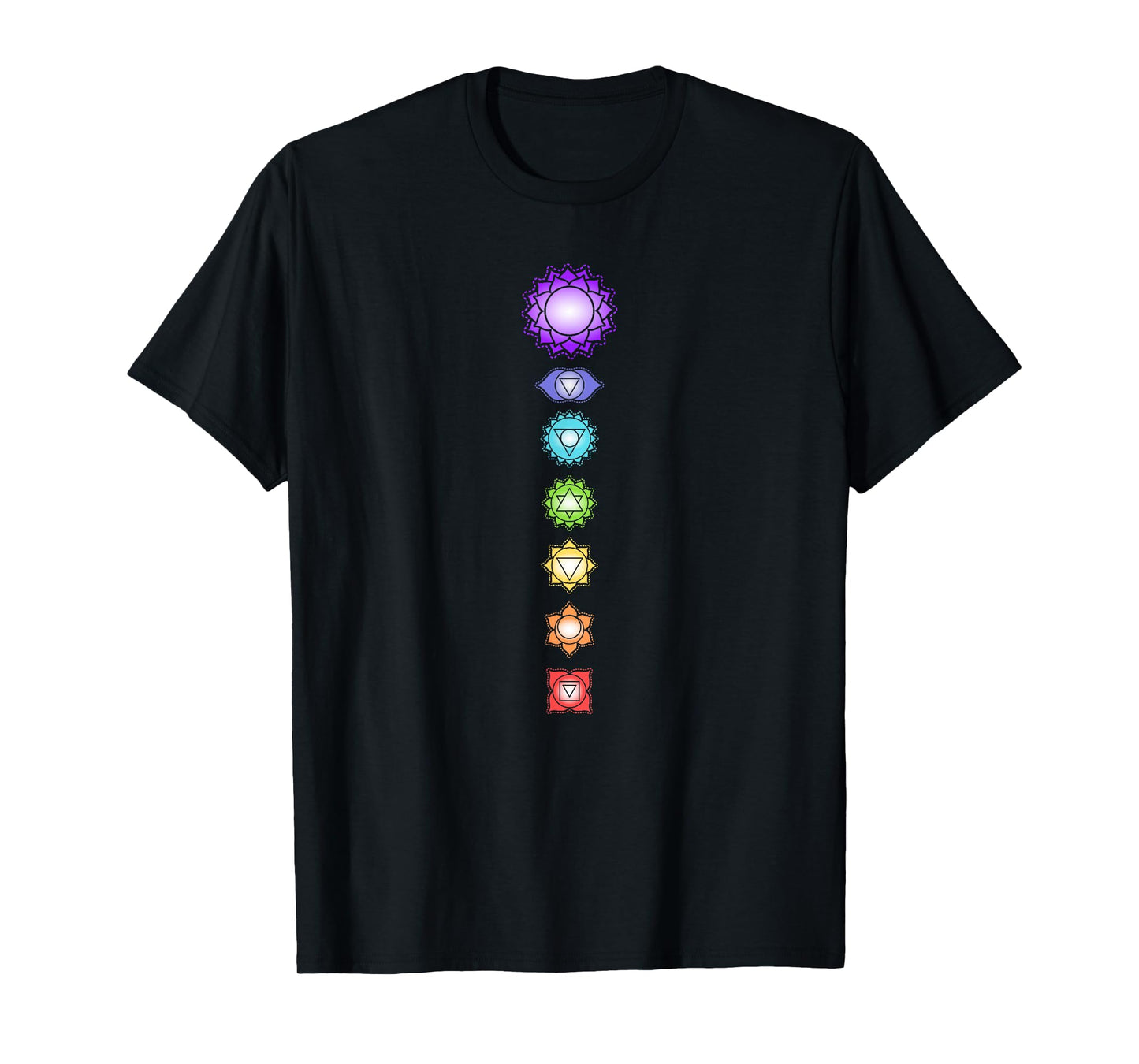 Yoga Meditation Spiritual Body Energy Chakra T-Shirt
