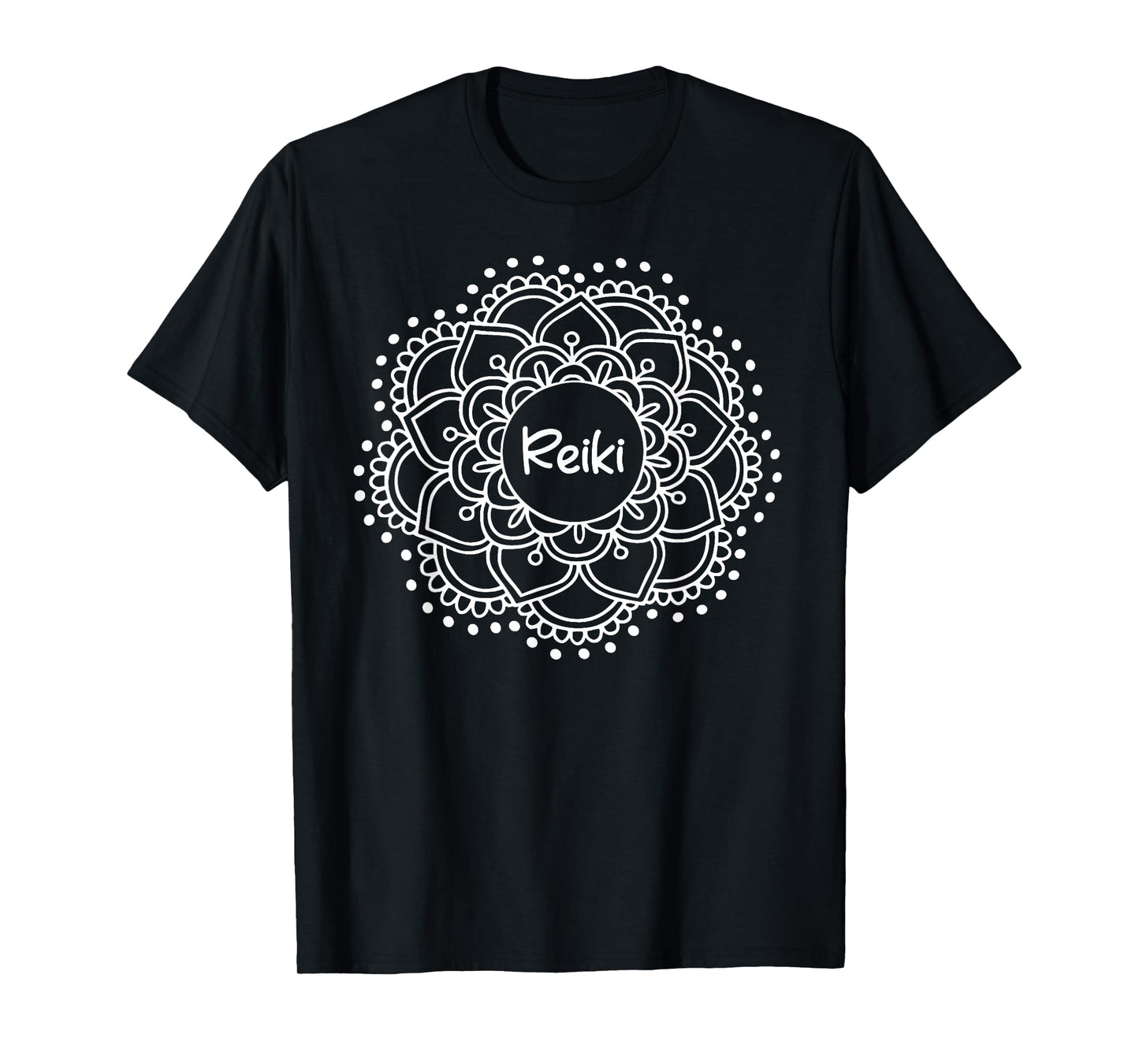 Reiki Mandala T-shirt. Inspirational Yoga Tee T-Shirt