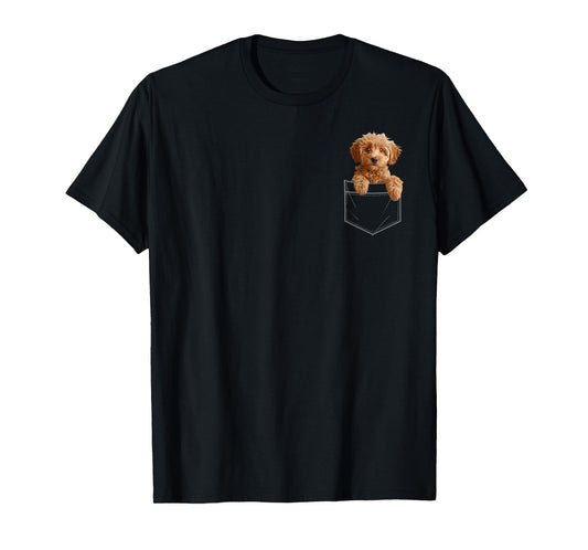 Cute Goldendoodle Design For Men Women Golden Doodle Lover T-Shirt