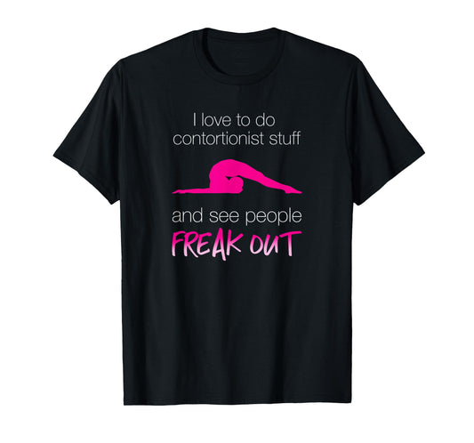 Cheeky Contortionist Funny T-Shirt for Teen Girls T-Shirt