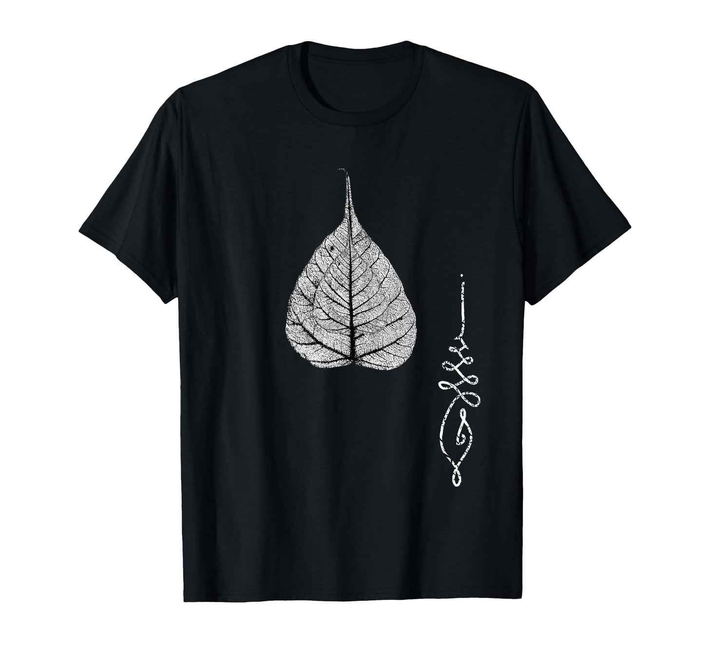 Buddha Bohemian Meditation T-Shirt Bodhi Leaf Unalome tshirt T-Shirt
