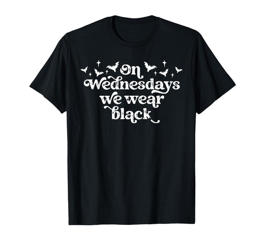 On Wednesdays we wear Black T-Shirt
