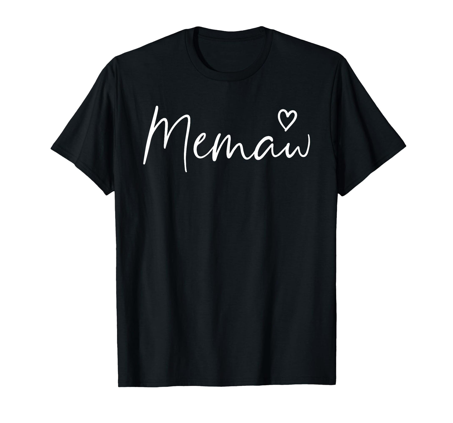 Memaw Gifts For Women Grandma Heart Mother's Day Memaw T-Shirt