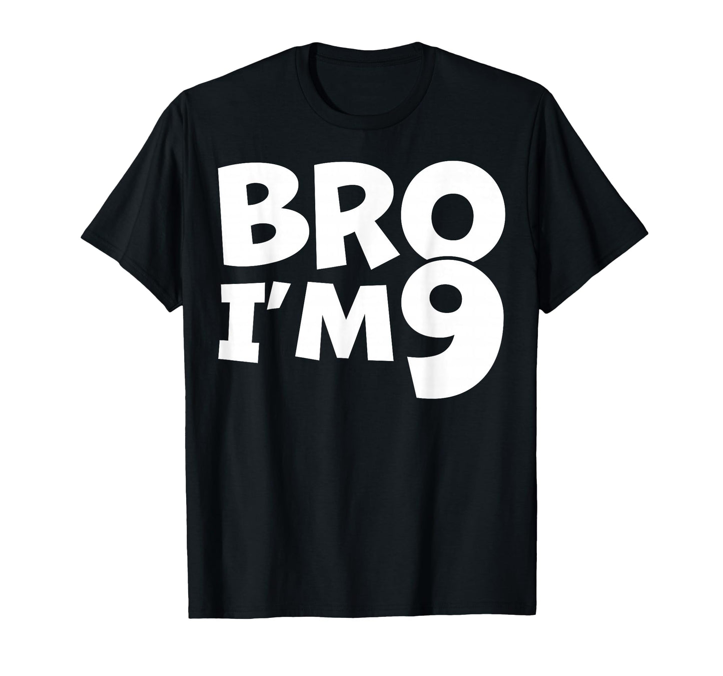 9 Year Old BDay Decorations Son Boy 9yr 9th Birthday T-Shirt