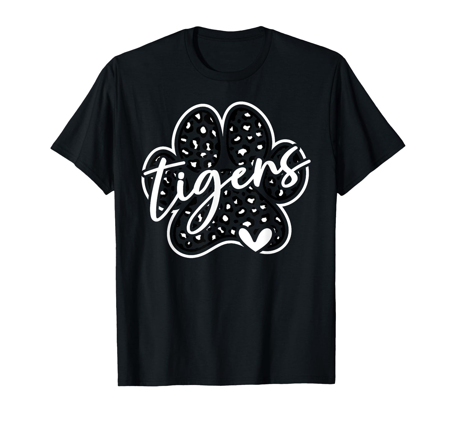 Vintage Tigers School Spirit Team Pride Back To School T-Shirt