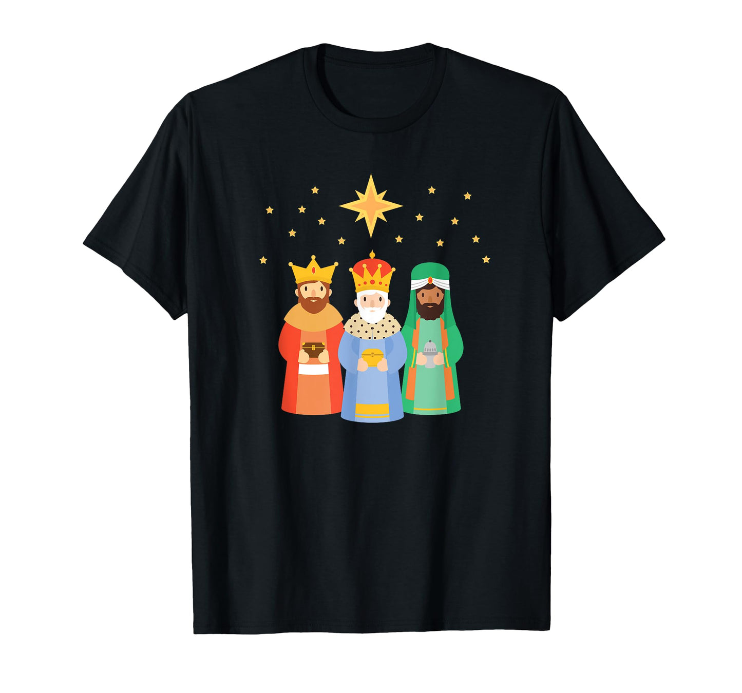 Three Kings Day Epiphany Celebration T-Shirt Christianity T-Shirt