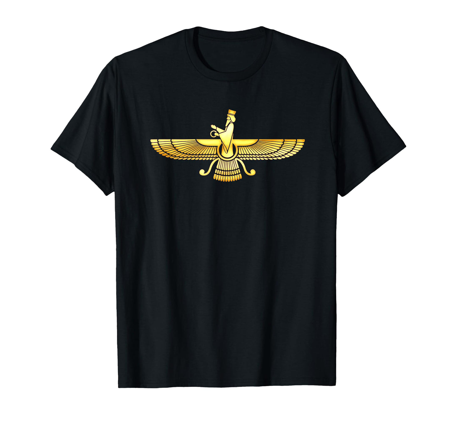 Faravahar Zarathustra Symbol Sign Iran Wing Falcon T-Shirt