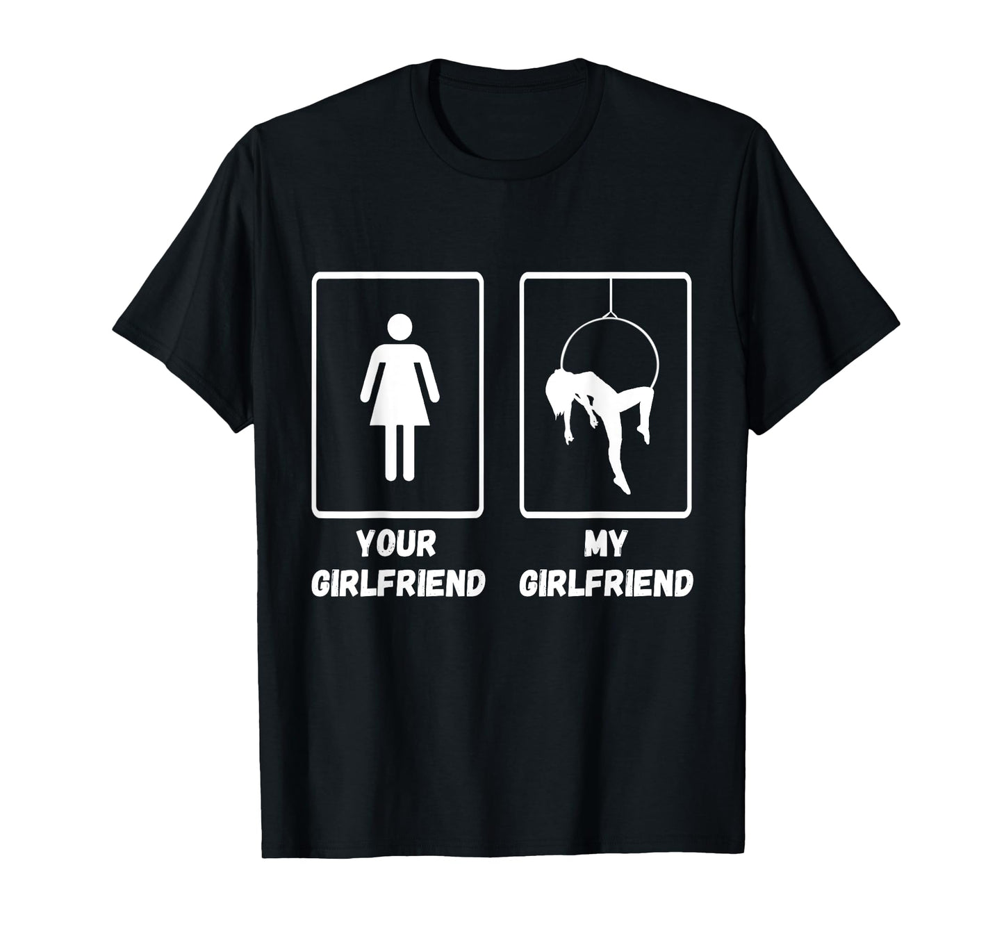 Aerial Hoop Aerialist Girlfriend Silk Circus Lyra Circus T-Shirt