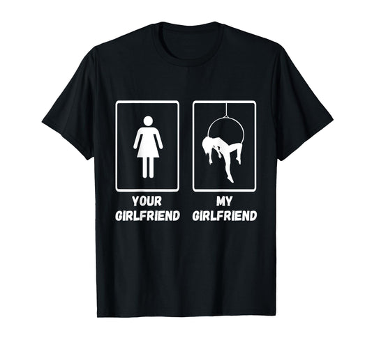 Aerial Hoop Aerialist Girlfriend Silk Circus Lyra Circus T-Shirt