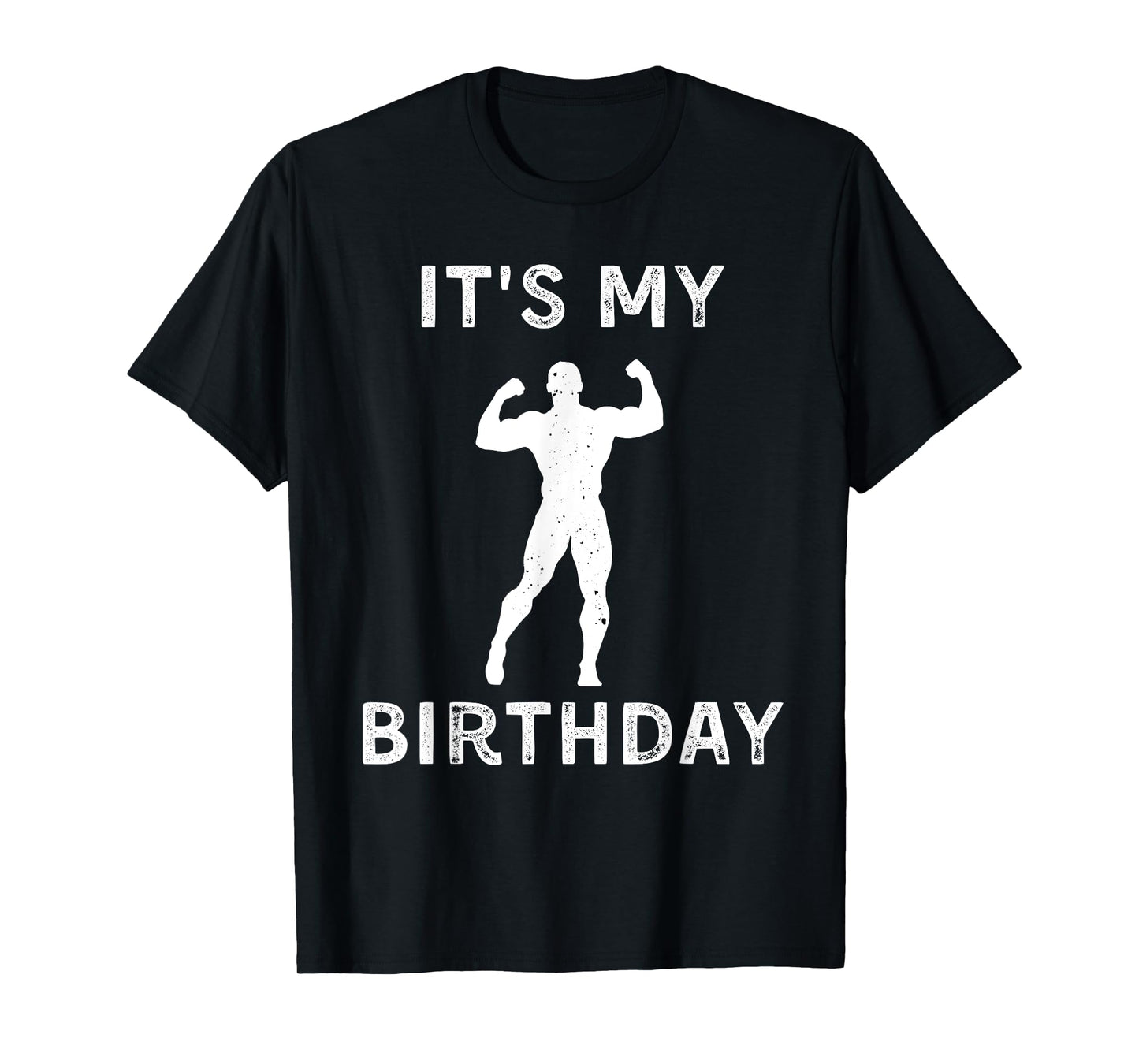 It's My Birthday Lifting Weights Lover Vintage Retro T-Shirt