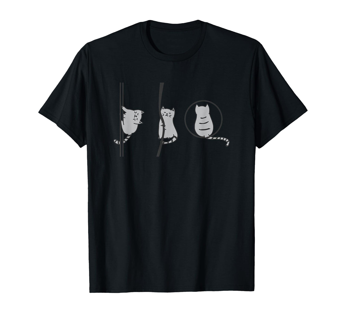 Circus Aerialist Cat Aerialist Yogi Dancer Aerial Lover T-Shirt for Men Women